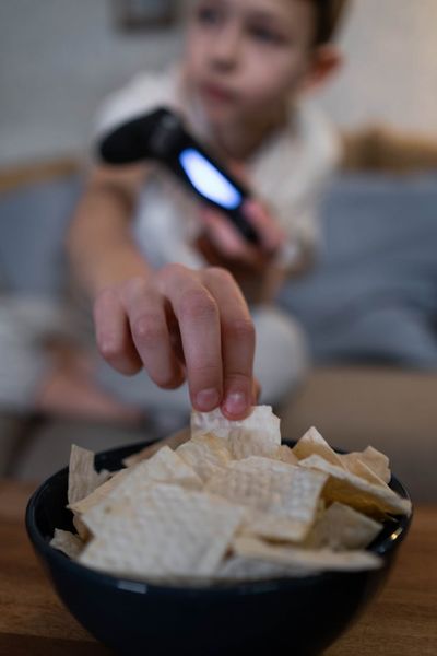 Close-up of a controlled movement, showing muscle engagement.